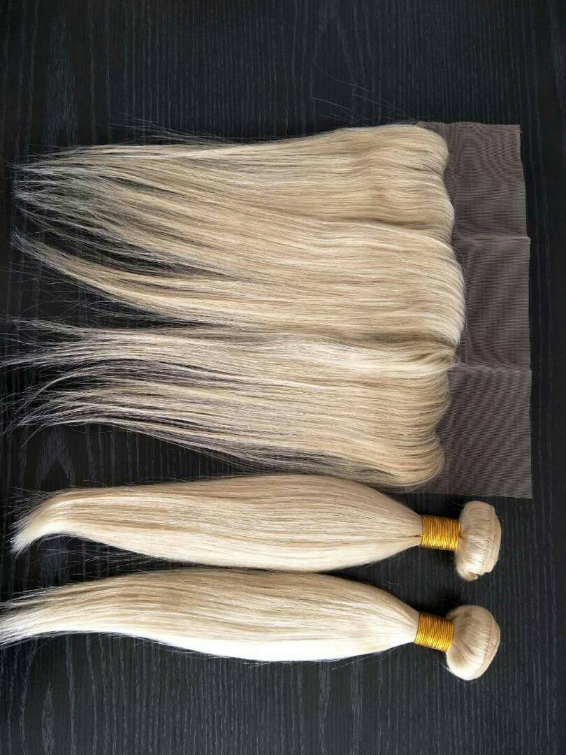 Healhy long lasting cambodian hair 1b 613 straight YL190